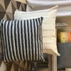 Bold Silver Stripes Euro Sham - Image 4